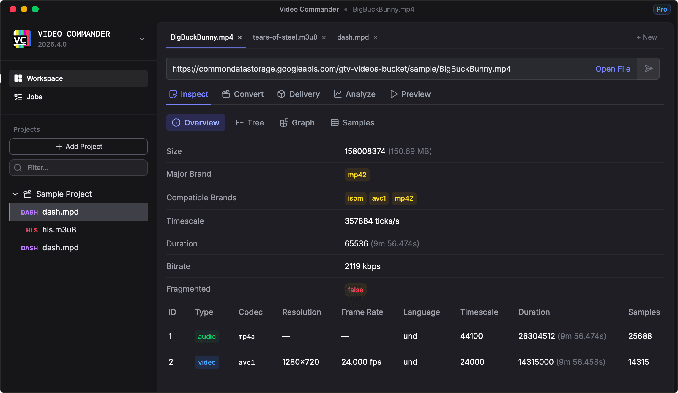 Video Commander screenshot